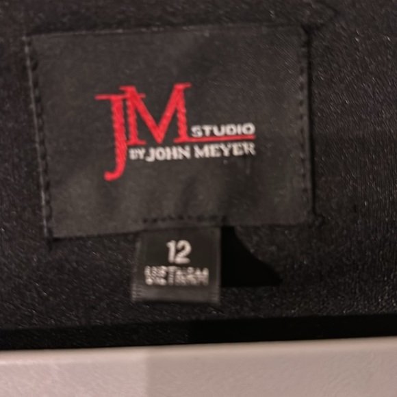 JM Studio teal Sparkle faux wrap dress . Size 12. NWT - Picture 6 of 10